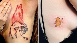 23 side-boob tattoos that prove sleavage is the new cleavage