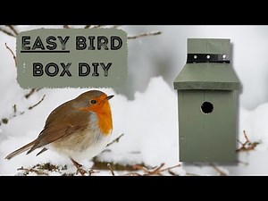 How to make a bird box - EASY
