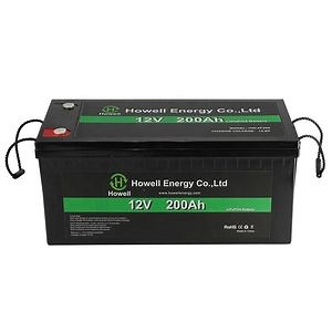 [Hot Item] Deep Cycle LiFePO4 12V 200ah Lithium Ion Battery Pack for RV Camper Solar System