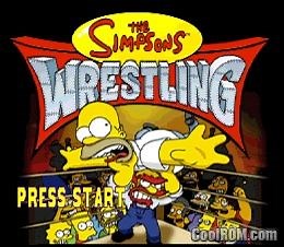 Simpsons Wrestling Psx Iso