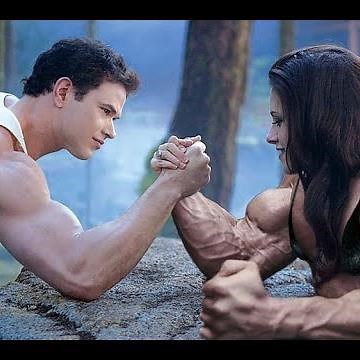 Muscle Girl vs boy MIXED ARMWRESTLING Matches 💪 fbb arm wrestling