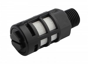 [Hot Item] Xhnotion Pneumatic Black Plastic Porous Air Line Silencer Muffler Breather