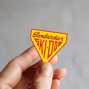 Vintage Bombardier Ski-doo Racing Heritage Vinyl Sticker – Classic Snowmobile Motorsport Logo - Etsy