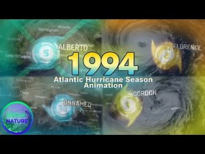1994 Atlantic Hurricane Season Animation