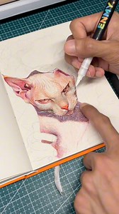 27K views · 863 reactions | Sphynx scribbles wip. _ #artwork #art #drawing #scribbleart #sketch #ballpointpenart #yeboarts #artist #penart | Jeffrey Espanueva | Facebook
