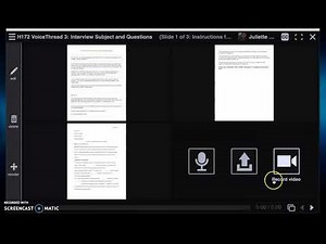 Add Slide to an Existing VoiceThread
