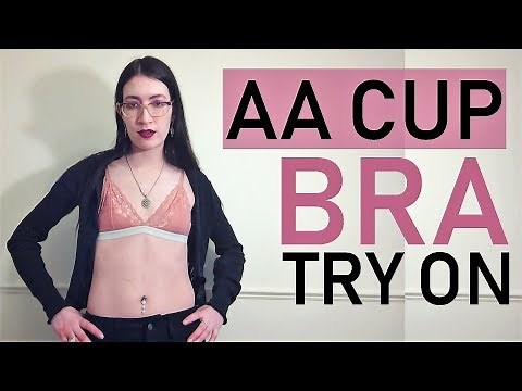Best Bras For Small Breasts - AA Cup Bra Try On
