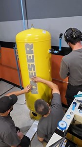 Swap that old, noisy compressor for quiet, high-quality air from Kaeser! Our 427 parts are all prepped and ready for POR15 enamel, but in order to spray on a nice, even coat, we needed a more reliable compressed air solution. Thankfully, Kaeser has everything we needed and more. We recently made a huge upgrade to all four of our shops. Kaeser came in and designed a high-quality system to provide outstanding efficiency and reliability, with the installation of two 5-hp belt-driven rotary screw co