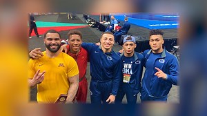 27K views · 990 reactions | 5️⃣ champions, 3️⃣ teams and 1️⃣ photo. This is the story of the photo that went viral at the 2021 DI NCAA Wrestling Championships. #NCAAWrestling | NCAA Wrestling | Facebook