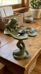 Frog Lily Pad Key Holder Tray Sculpture Nature Entryway Catchall Decor Organizer STL File - Etsy Canada
