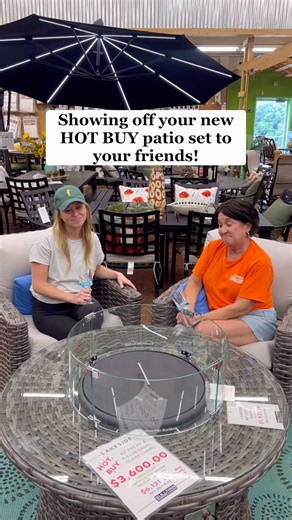 3.6K views · 24 reactions | We have some HOT BUYS in the Furniture Department! Lakeside 42” fire table and 4-Club Swivel Glider Chairs for $3,600!! That just one of our great deals, stop in for more deals!! | Sullivan Hardware & Garden | Facebook