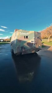 This is the British tank Museums working REPLICA A7V which they sometimes use for their First World War displays. The only surviving example of a genuine A7V is located in Australia at The Queensland Museum, South Brisbane. Learn more about the A7V here: https://tankmuseum.org/article/action-debut-of-the-a7v-tank | British & Commonwealth Forces