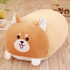 [Hot Item] Anime Gifts Long Cuddle Stuffed Plushies Toy Cartoon Kawaii Dog Hugging Pillow