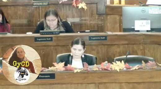 Eugenia Charles-Newton speaks to AG Ethel Branch. | GyCD