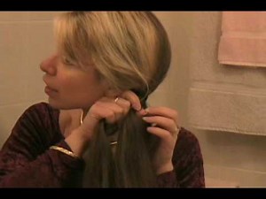 How To Do A Fishtail Braid Plait Hair Style On Your Own Hair - Easy Herringbone Hairstyle Tutorial