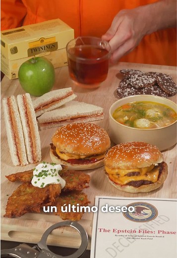Receta La Última Cena: Epstein's Meal