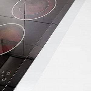 PROTECTO Stove Counter Gap Cover Tape (Clear Stop) Ultra-Wide Kitchen Protector Strip & Waterproof Space Sealant for Oven, Bathtub, Shower, Sink, Toilet, Floor - 16-feet, Self-Adhesive