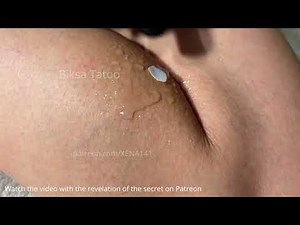 TEMPORARY TATTOO colored palm tree | Sample temporary design