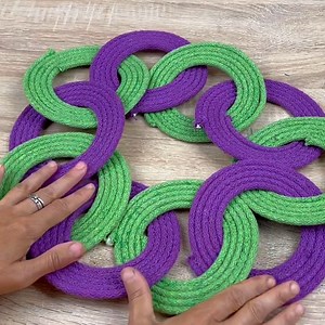 91K views · 1.1K reactions | Look what I did with cotton cord rope and a sewing machine. | Very smart | Facebook