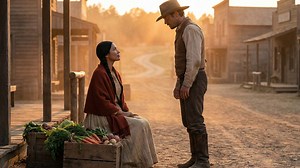 The Town Ignored a Native Woman Selling Vegetables—Until a Cowboy Came to Her Defense In the heart of the Old West, a powerful Apache woman stands defiant against the cruel forces that seek to control her. Forced to be auctioned to the highest bidder, she uses her intelligence and strength to challenge the system that wants to strip her of her dignity. With the words, “Buy me, cowboy, I will make sure you are satisfied,” she flips the narrative and takes control of her own fate. Watch this incre