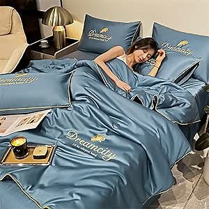 Queen Summer Cool Quilt King Size - Washable Simple Ice Silk Quilt - Hot Sleeper Breathable Air Conditioning Blanket for Sleeping Lightweight, Comfortable(A,150 * 200cm)