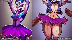 FNAF - Ballora Hentai sex in ballet