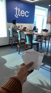 1.2K views | Today we handed out half-star cards. Why half? Because the magic isn’t complete without you. Finish your star. Share it forward. Now it’s your turn—save this reel, complete your star, and pass it on. ✨ #ExperienceTTEC #TheMagicInYou | ttec USA | Facebook