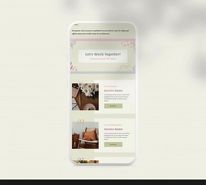 Formation 04 - Flodesk Email Template | Abstract, Organic & Colorful Flodesk Email Template - Etsy Canada