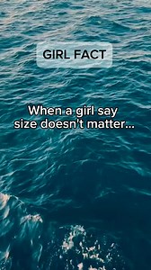 When a girl say size doesn't matter... #reelschallenge #reels #everyone #followers #motivational #psychologyfacts #fblifestyle #quotes | Daily Facts