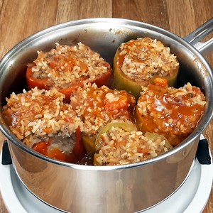 132K views · 1.1K reactions | Morrones rellenos. Una receta fácil y muy deliciosa !! ❤️ | Recetas Increíbles | Facebook