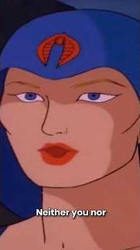 Leila, female Cobra soldier in GI Joe episode, Worlds Without End