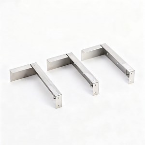 [Hot Item] Customized Special-Shaped Stamped Metal Structural Components Stainless Steel Plate with Drilled Holes