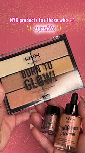 2.9K views · 84 reactions | If you love to sparkle and shine then you will love these NYX products available now at Cosmetic Capital! ✨ Products mentioned: NYX Born To Glow Highlighting Palette NYX Foil Play Cream Pigment in 03 French Macaroon NYX California Beamin' Face & Body Highlighter in Beach Babe #makeup #cosmetics #nyx #highlighter #eyeshadow #pigment | Cosmetic Capital | Facebook