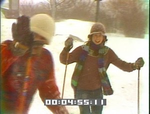 Skiing on JFK Street in Cambridge, MA during the Blizzard of '78 | GBH Archives