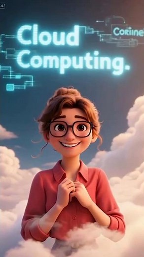 Cloud Computing Animation #aivideo