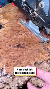 23K views · 39 reactions | Fusing tree burl & epoxy to make a clock Partner: Well Done Tips FB: https://www.facebook.com/welldonetips/ YT: https://www.youtube.com/channel/UCJF8RIGIyirxgDnHgQfKcLg/ | Crafty School | Facebook