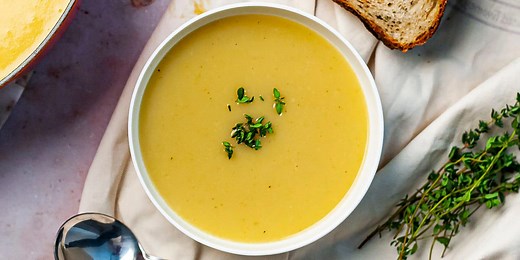 Simple celeriac soup recipe