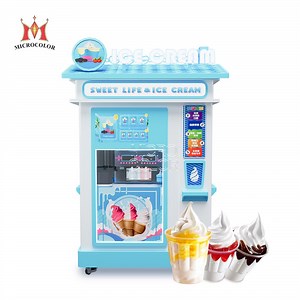 [Hot Item] Premium Automatic Soft Serve Ice Cream Dispenser Machine