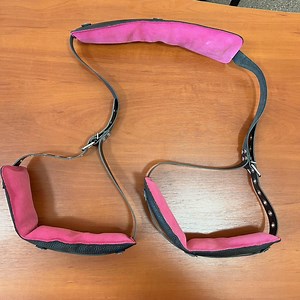 Leather Spreader Bar, Adjustable Hip and Leg Restraints, Padded Suede Cuffs, Suspension Ready - Etsy Canada