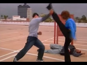 Karate Woman Self-Defence Action