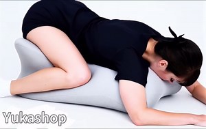 Large Body Pillow, Couples Pillow,27°Angle Perfect Position Ergonomic Contoured Support, Multi-Functional Memory Foam Wedge Back Support, Prone Pillow for Sleeping,Reading,Massage