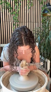 let’s see if you can resist watching again 🔥#pottery #potterygirl #ceramic #clayart #diycrafts