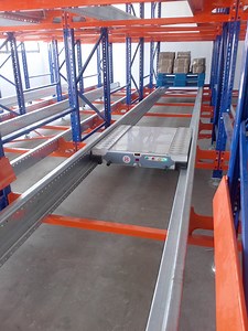 [Hot Item] Ebil-Warehouse Control System Industry and Logistic Heavy Duty Automatic Radio Shuttle Rack