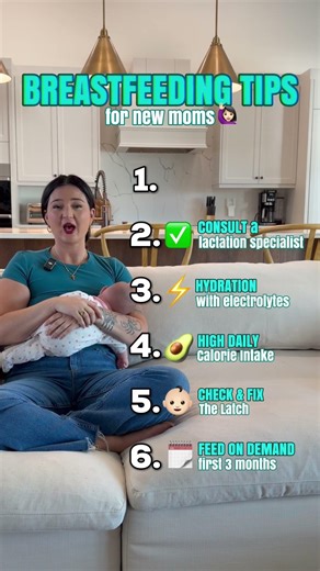 Breastfeeding Tips For New Moms!