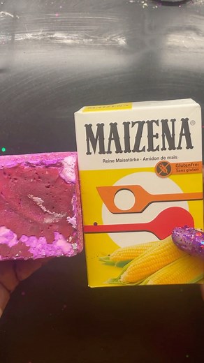Pink Homemade Cornstarch = squeak on squeak 💕 | Unplainjaneasmr