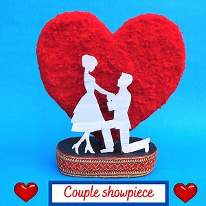 6.6K views · 46 reactions | Cute Couple Showpiece | Creative Hours | Facebook