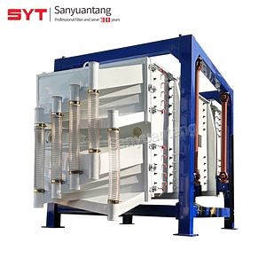 [Hot Item] Tapioca Flour Screener Powder Square Gyratory Sifter Swing Vibrating Sieving Machine