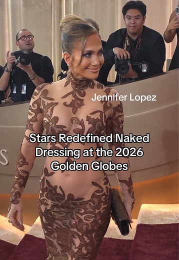 Celebrities Transform Naked Dressing at 2026 Golden Globes