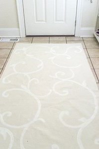 Make a Floor Cloth from a Drop Cloth : ORC Week 5