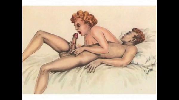 vintage erotic drawings